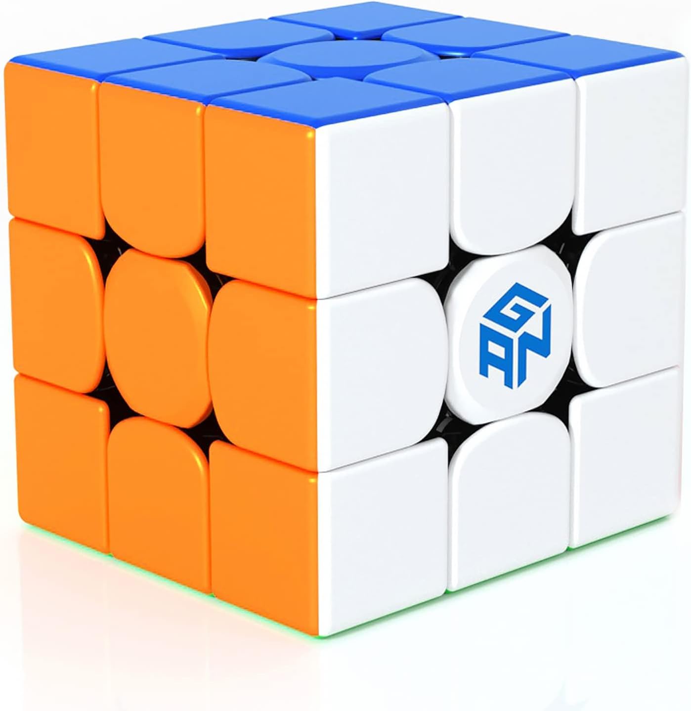 Hot GAN 356 R S, 3x3 Speed Cube Gans 356RS Magic Cube Non-Magnetic (Stickerless)