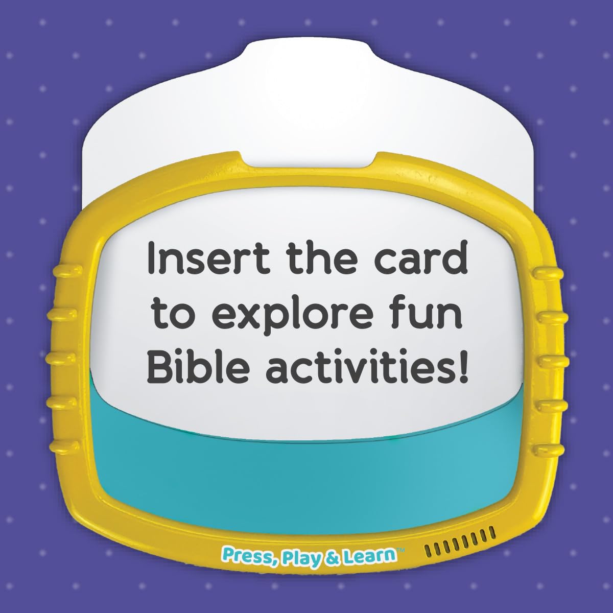 Hot Bible Activity Pad for Kids Ages 4–8 – Read, Press & Learn with Removable Cards and Music