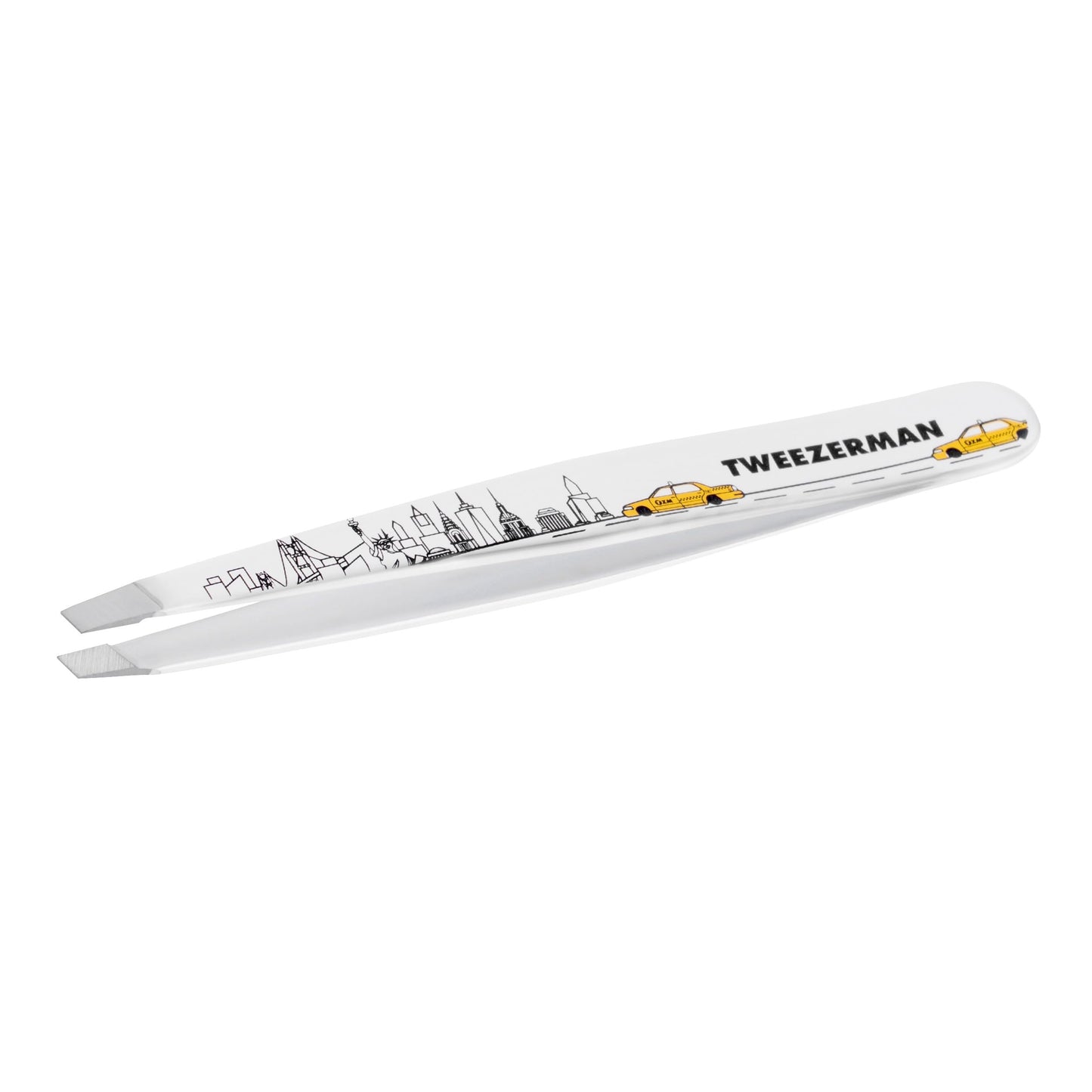 HotTweezerman Slant Tweezer – Tweezers for Eyebrows Evening Blue