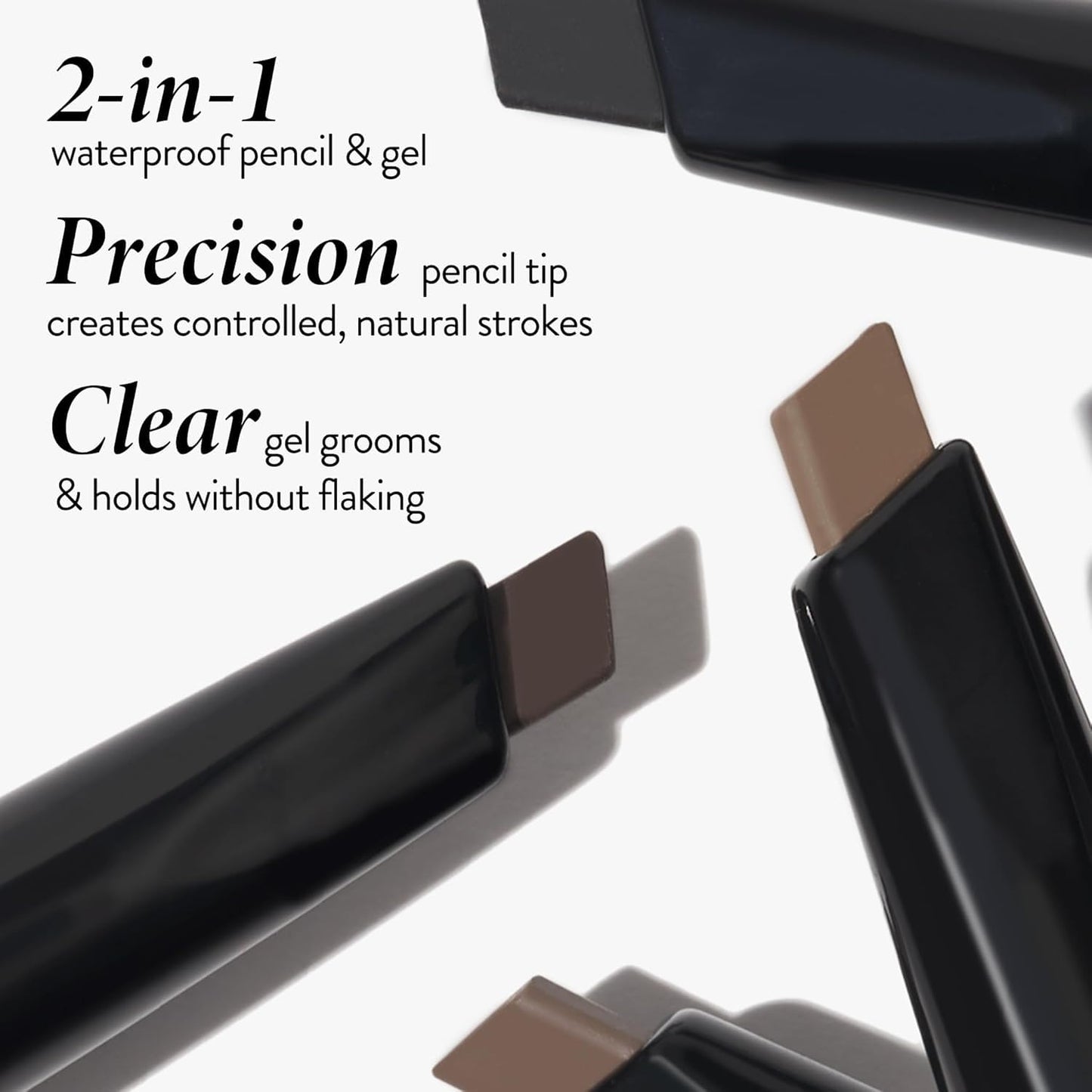 HotLAURA GELLER NEW YORK Sculpt-n-Stay 2-in-1 Waterproof Eyebrow Pencil & Brow Gel – Taupe – Fills Sparse Brows, Defines & Sets – Smudge-Proof, Long-Lasting, Natural Finish