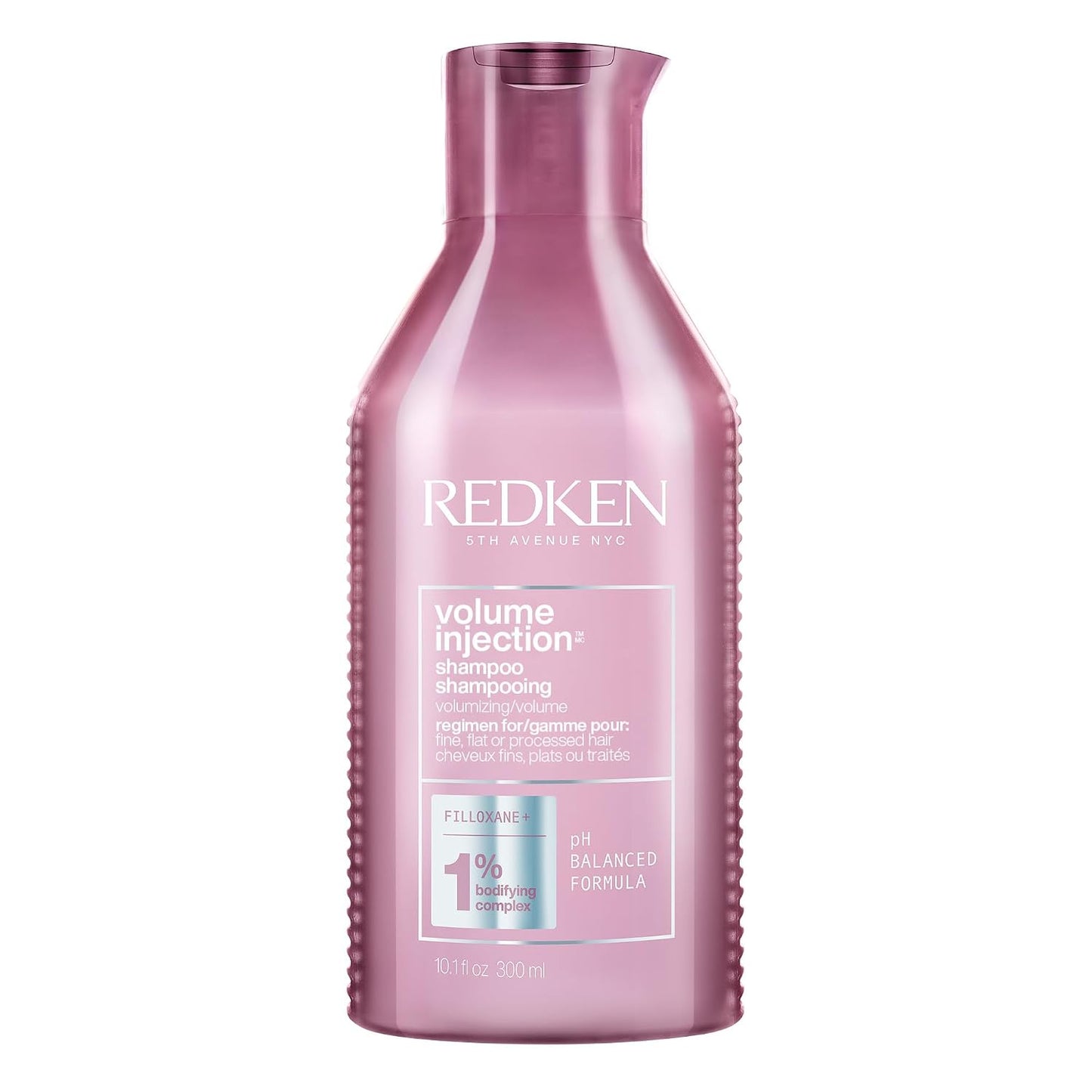 HotRedken Volume Injection Shampoo For Fine Hair - Adds Lift & Body, Volumizing & Detangling Without Weighing Down, Paraben Free