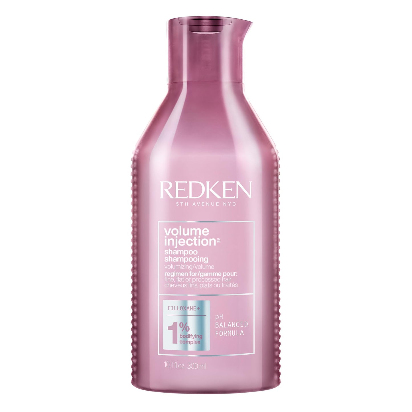HotRedken Volume Injection Shampoo For Fine Hair - Adds Lift & Body, Volumizing & Detangling Without Weighing Down, Paraben Free