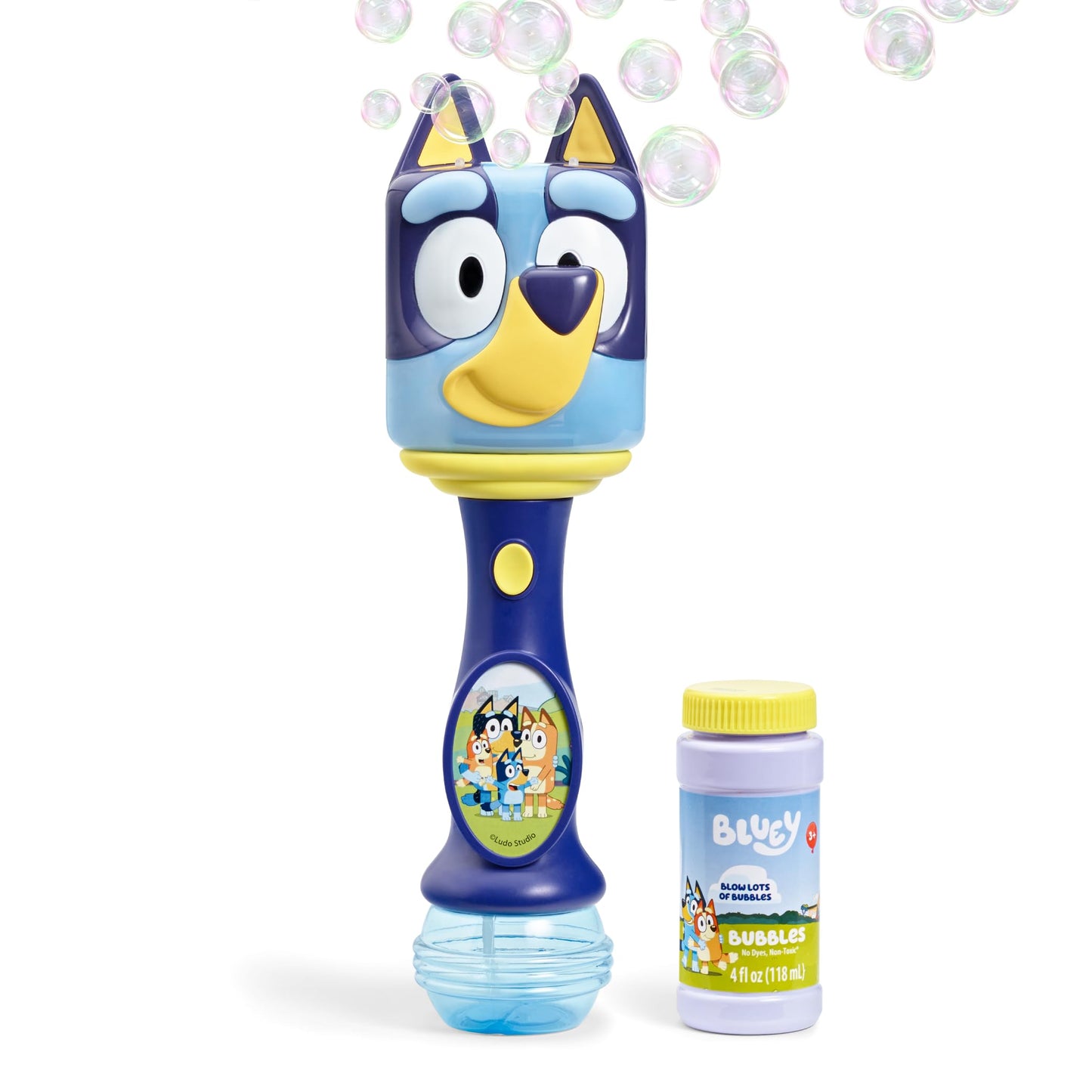 Hot Little Kids Disney Minnie Mouse Light and Sound Musical Bubble Wand, Includes Bubble Solution, Multi (2051)