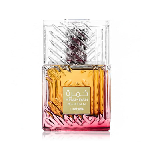 Hot Lattafa Khamrah Dukhan for Unisex Eau de Parfum Spray, 3.4 Ounce / 100 ml