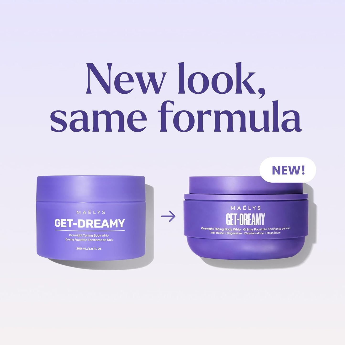 HotMAËLYS GET-DREAMY Overnight Toning Whip, 6.8 Fl Oz