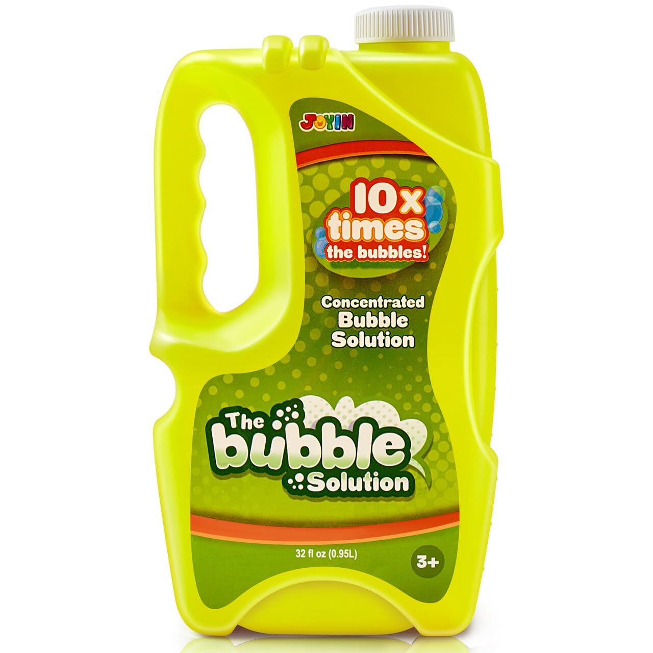 HotJOYIN 32 OZ Concentrated Bubble Solution for Bubble Machines (Up to 2.5 Gallons), Concentrated Solution Refills for Machine, Wands, Blower, Easter, Kids, Parties