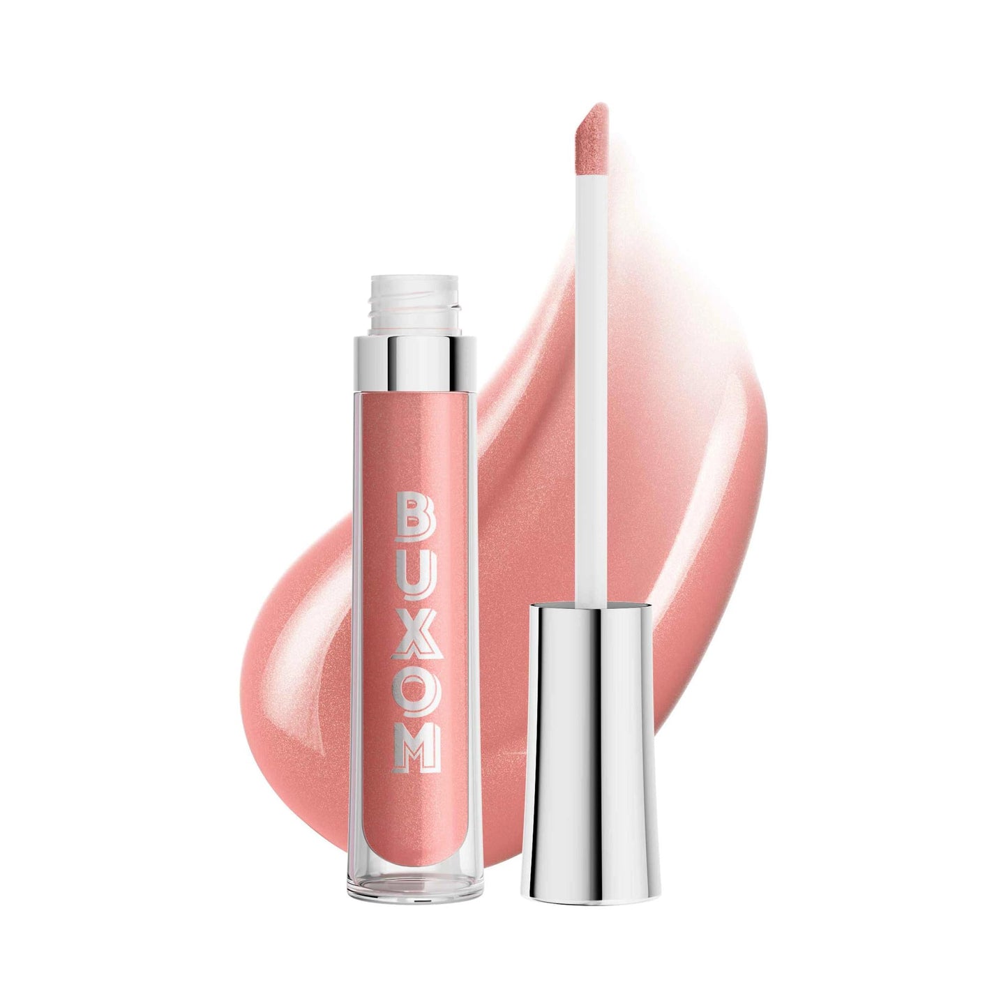 HotBuxom Full-On Plumping Lip Polish, Tinted Lip Plumper Gloss, Plumping Peptides & Vitamin E, High Shine Lip Gloss, Nourishes, Moisturizes & Softens Lips, Vegan