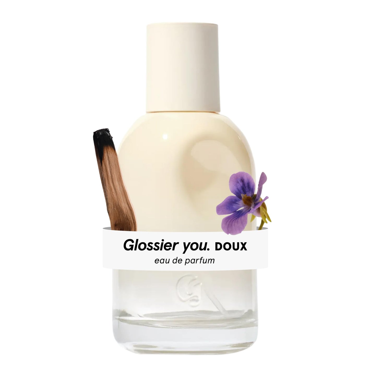 Hot Glossier You Doux Eau de Parfum, Unisex Skin-Scent Enhancer, 50 ml | Earthy Woody, Sweet Violet, Palo Santo & Ambrox Base Notes, Smells Different on Everyone, Layer & Mix to Match Your Mood