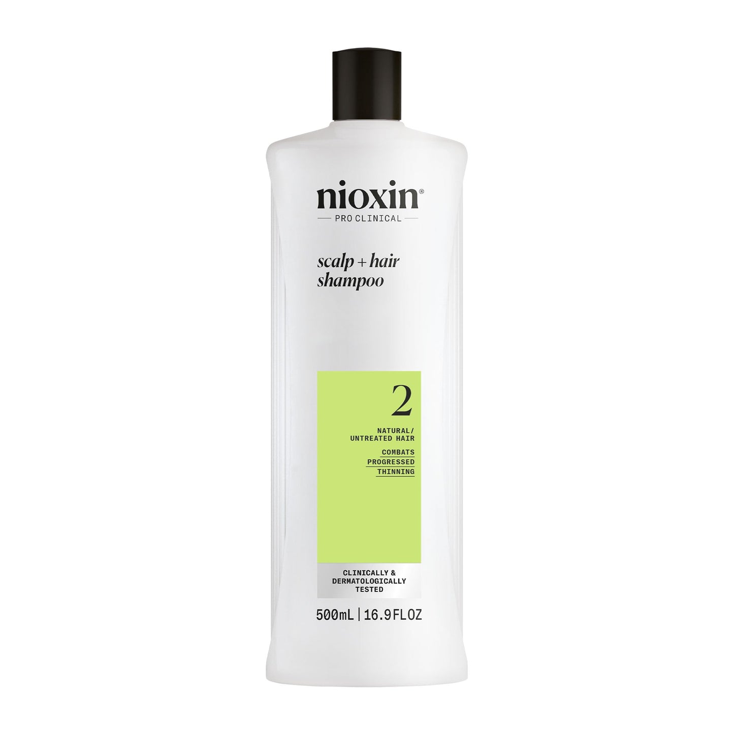 HotNIOXIN System 2 | Scalp Care | Shampoo | Hair Thickening | For Natural Hair | Scalp Health | For Natural Hair with Progressed Thinning | Cleanse & Boost Hair Density with Niacinamide & Biotin