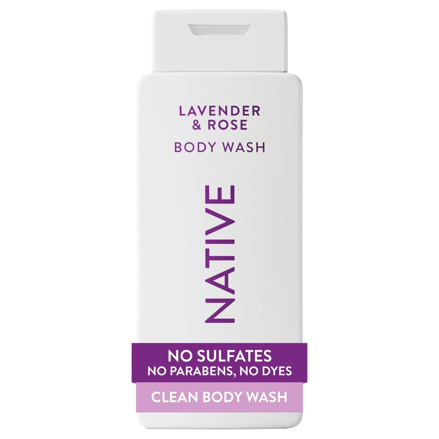HotNative Clean Body Wash, Gentle & pH-balanced for Sensitive Skin, 24-Hr Freshness for Men & Women, Vegan & Cruelty-Free, Free of Sulfates, Parabens & Phthalates, Sea Salt & Cedar, 18 fl oz
