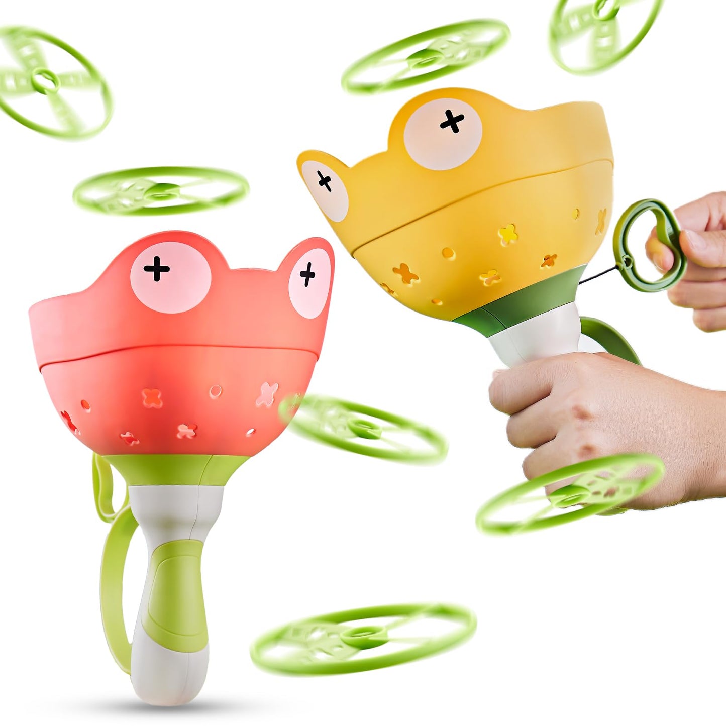 Hot pamexin Outside Toys for Kids Ages 4-8 - Manual Capture Catching Game - Toddler Chasing Toy for Boys & Girls, Ages 3-7 - Outdoor Fun Family Games