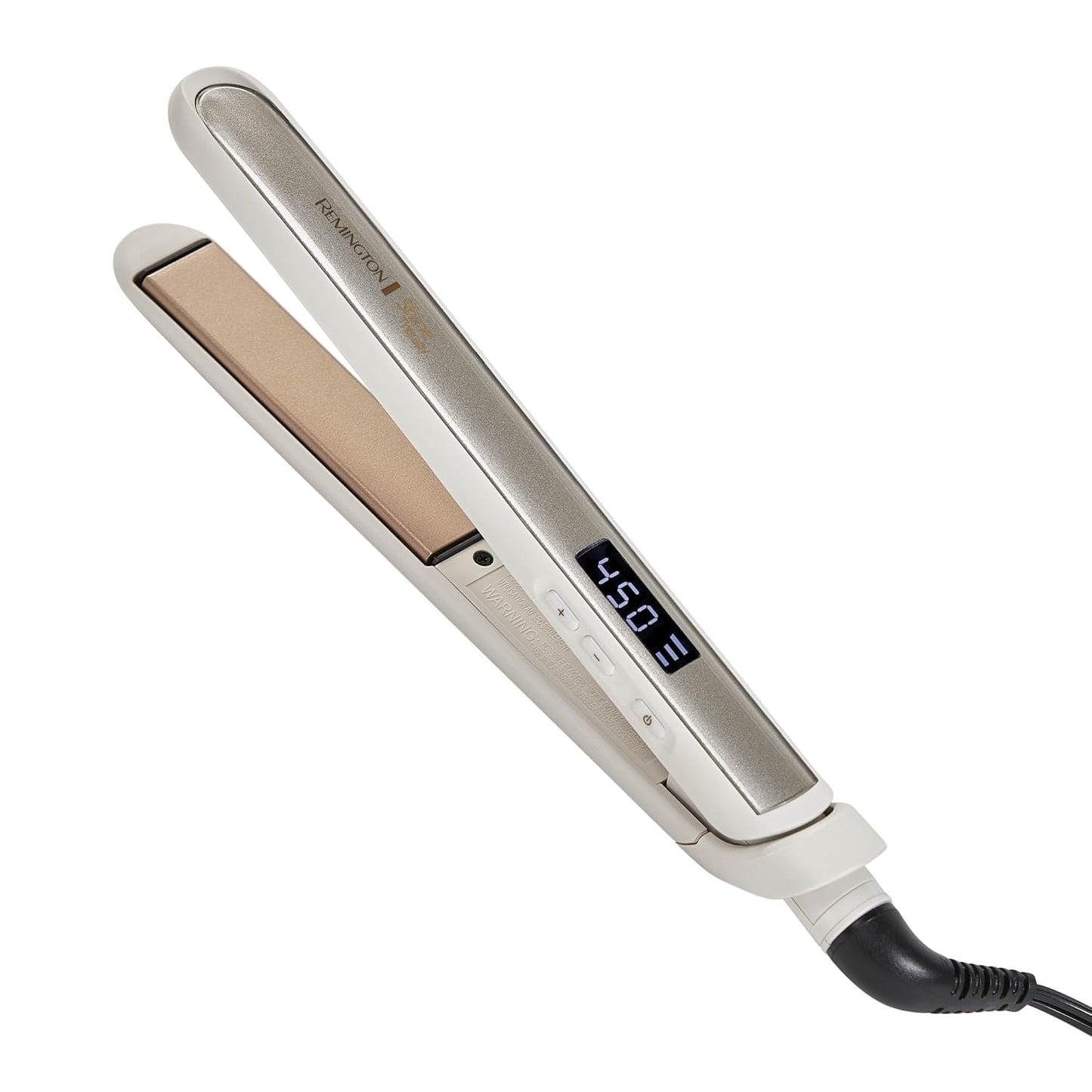 HotRemington Shine Therapy 1 inch Hair Straightener Iron, Flat Iron Infused with Argan Oil & Keratin, Professional Ceramic Flat Iron for Less Frizz, Shines and Smooth, Styling Tools