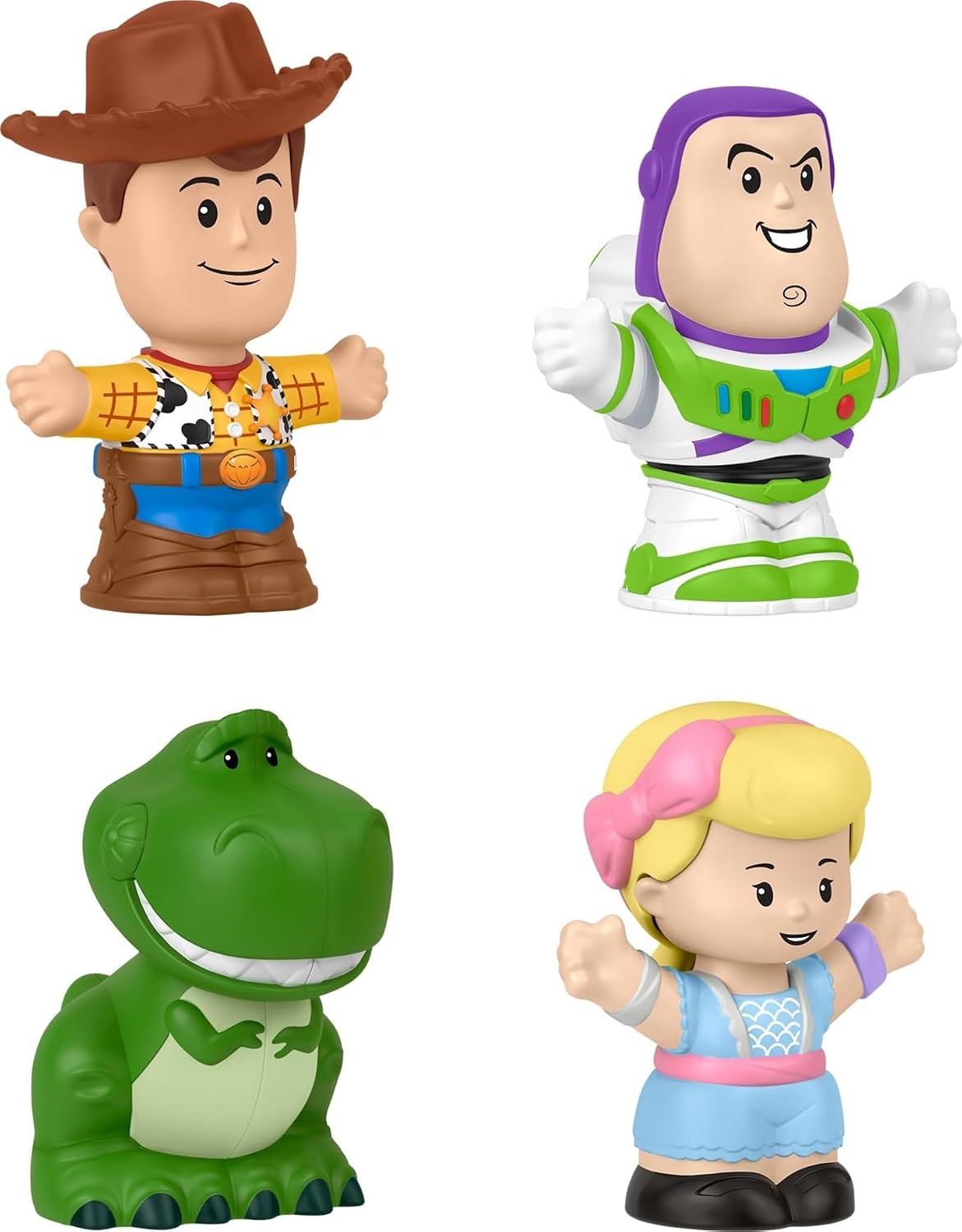 HotFisher-Price Little People Disney Pixar Toy Story Figure Pack | 4 Movie Characters, Pretend Play, Toddlers & Preschool Kids Ages 18+ Months