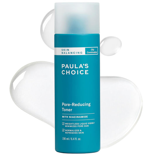 HotPaula's Choice SKIN BALANCING Pore-Reducing Face Toner with Niacinamide, for Oily Skin & Combination, Minimizes Large Pores, Controls Oil & Shine, Hydrates & Replenishes, Fragrance-Free