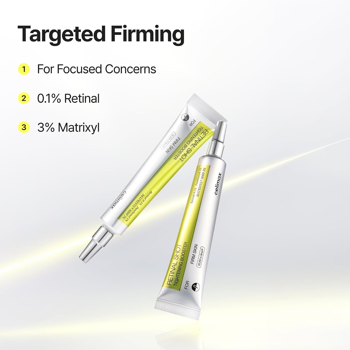 Hotcelimax The Vita A Retinal Shot Tightening Booster + Retinol Serum Set Global Exclusive | | 0.1% Retinal, 3% Matryxyl, High-Strength Retinoid for Anti-Aging, Pore Minimizer, Wrinkles & Fine Lines