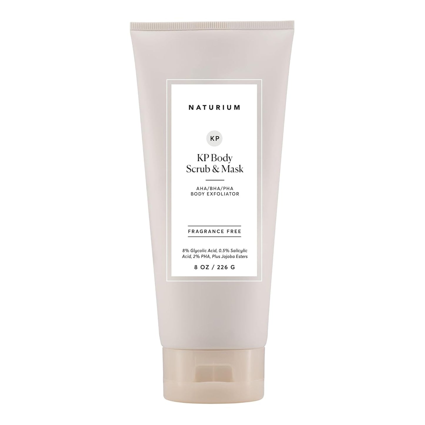 HotNaturium KP Body Scrub & Mask for Keratosis Pilaris, Bump Eraser Shower Scrub & Exfoliator for Skin, 8 oz
