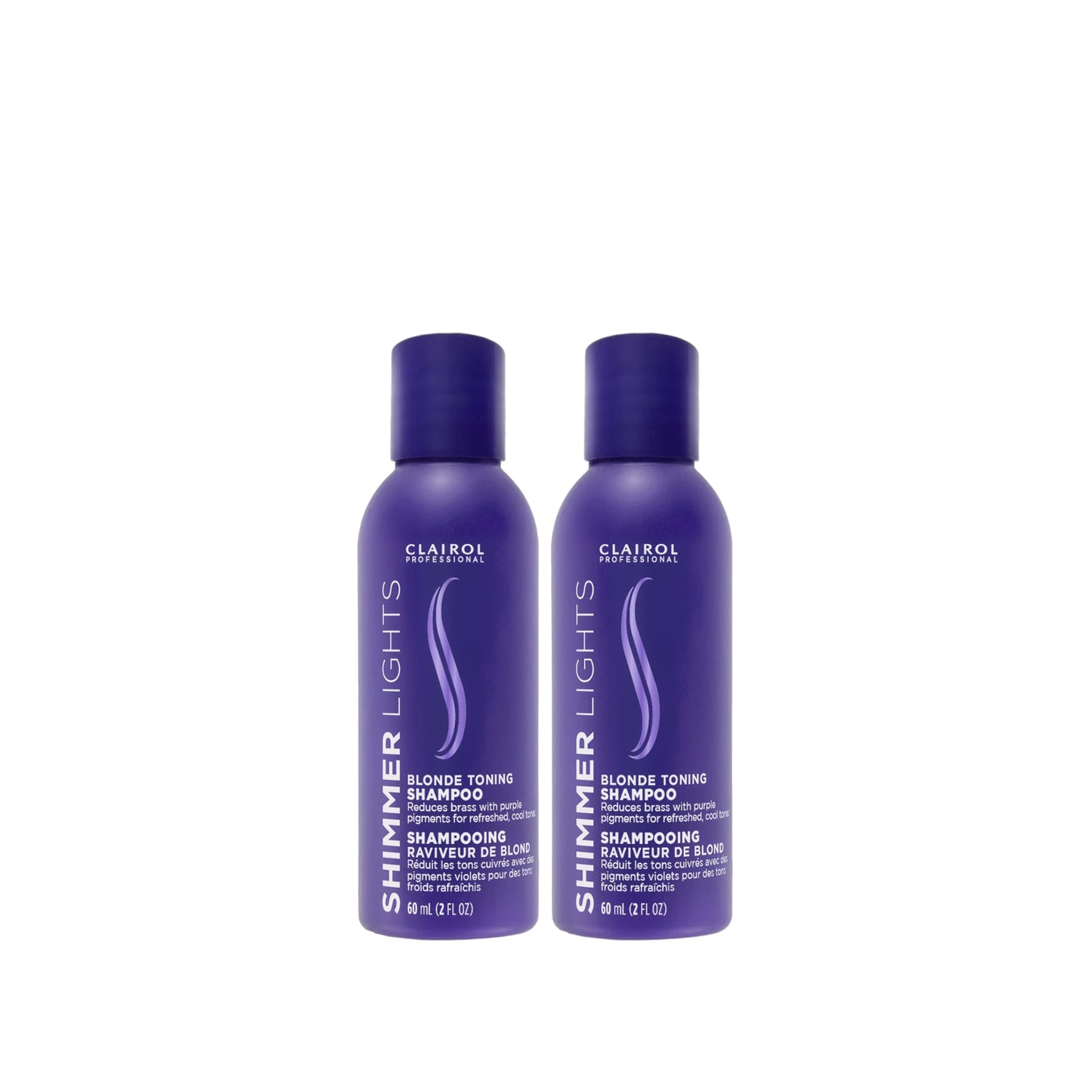 HotClairol Professional Shimmer Lights Purple Shampoo | Neutralizes Brass & Yellow Tones | For Blonde, Silver, Gray & Highlighted Hair