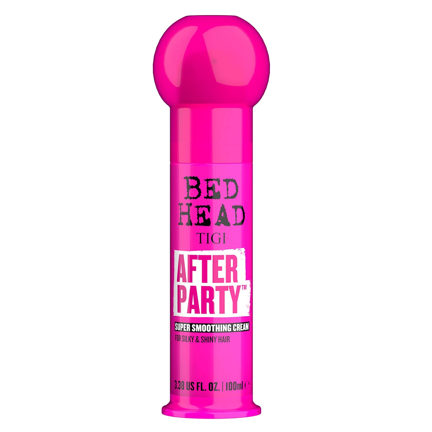 HotTIGI Bed Head After Party Super Smoothing Cream – Anti Frizz Hair Styling Product, Humidity Protection for Frizzy, Dull, or Coarse Hair, 3.38 fl oz