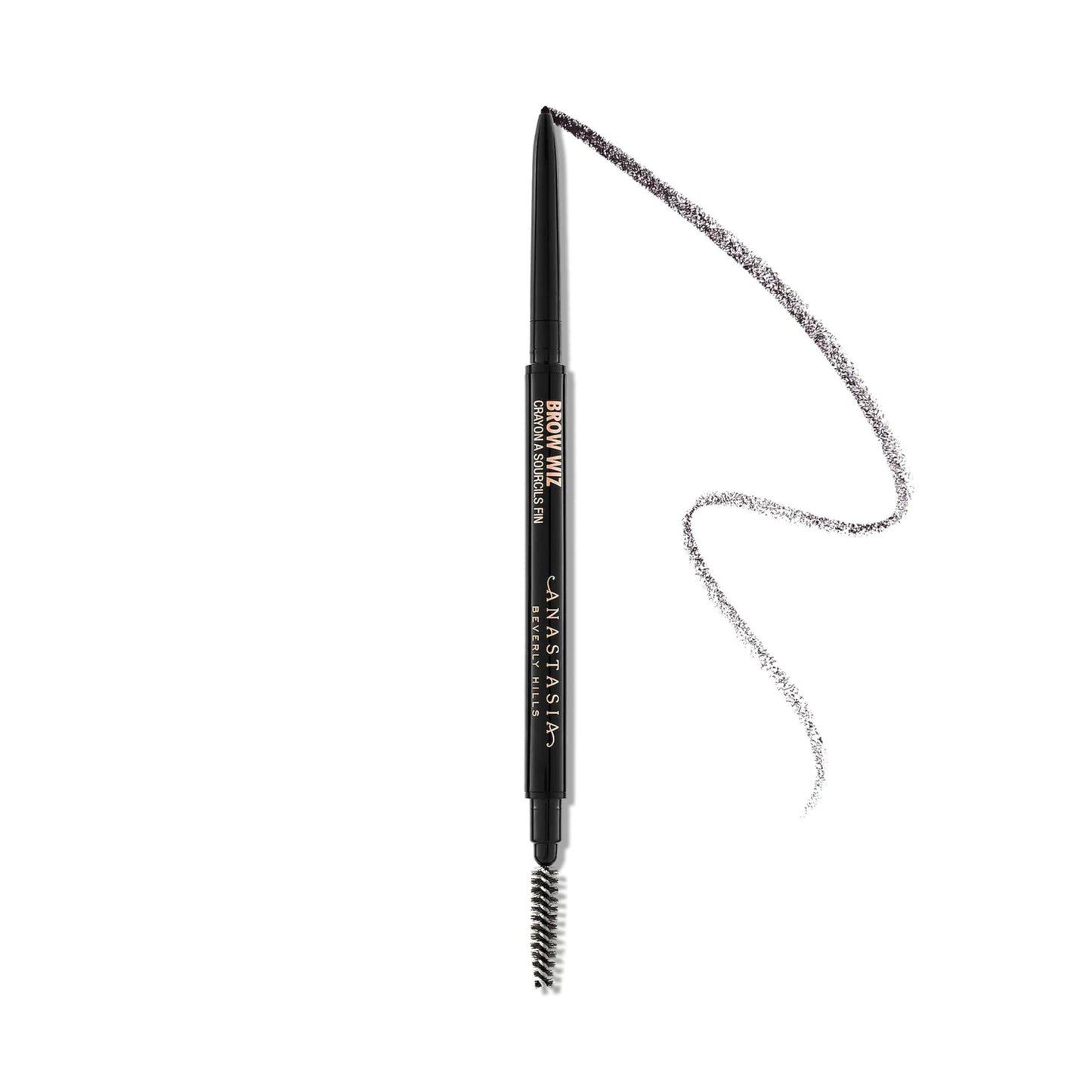 HotAnastasia Beverly Hills Brow Wiz - Ultra-Slim Retractable Eyebrow Pencil for Hair-Like Strokes, Natural Precision Definition, Longwear Waterproof Smudge-Proof for Filling & Shaping Brows