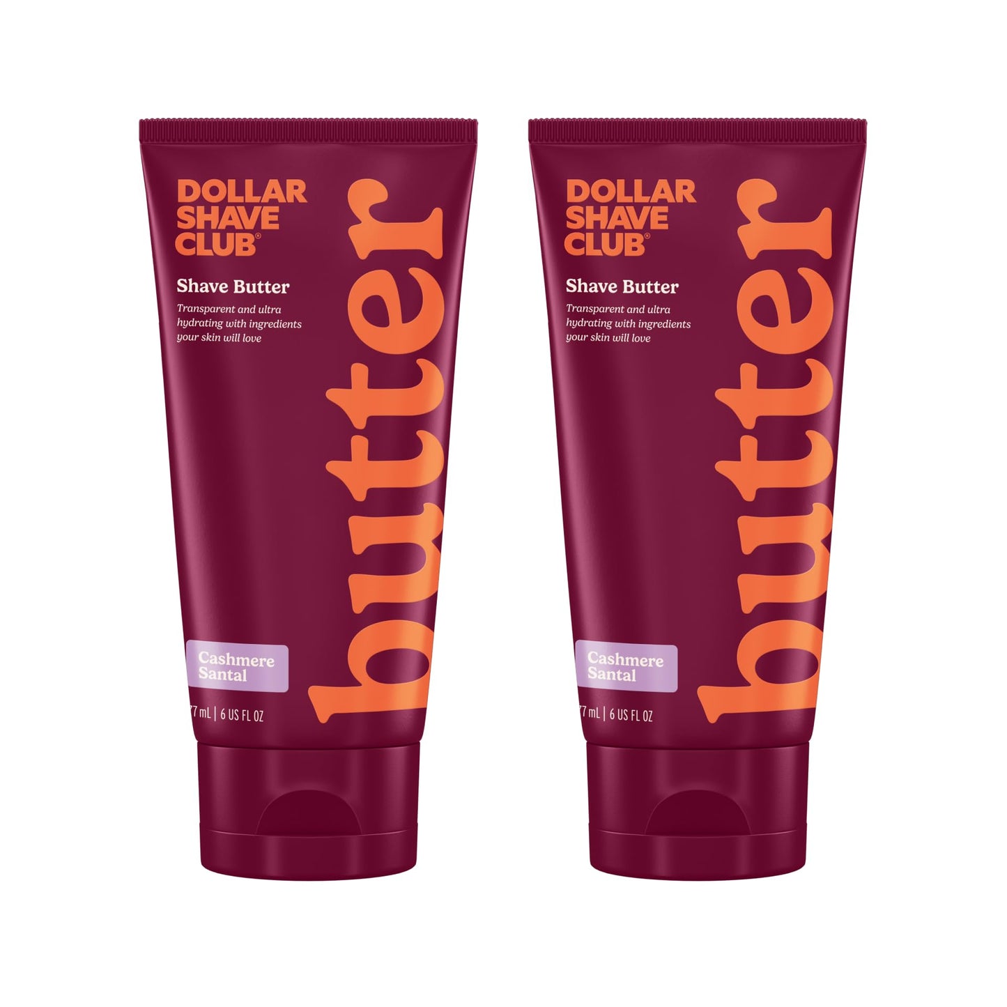 HotDollar Shave Club | Shave Butter 6 ounce (2 Pack) | Translucent Shaving Cream for Sensitive Skin
