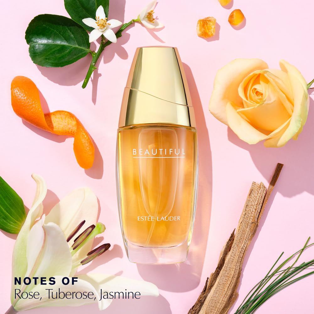 Hot Estée Lauder Beautiful Eau de Parfum Spray with Notes of Rose, Lily, Tuberose & Orange Flower | Floral Perfume for Women | Perfumes for Women
