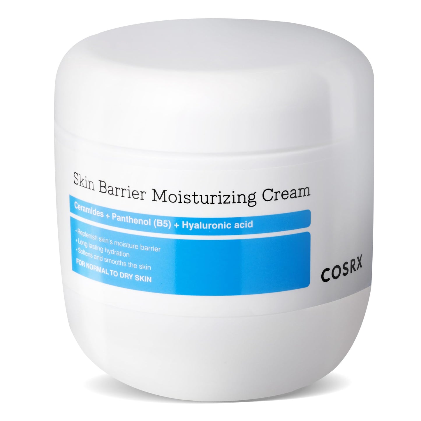 HotCOSRX Ceramide Skin Barrier Moisturizer for Face with 7 Ceramides, Hyaluronic Acid & Panthenol, Barrier Repair Face Cream for Dry & Sensitive Skin, 2.7 oz, Korean Face Moisturizer, Korean Skin Care