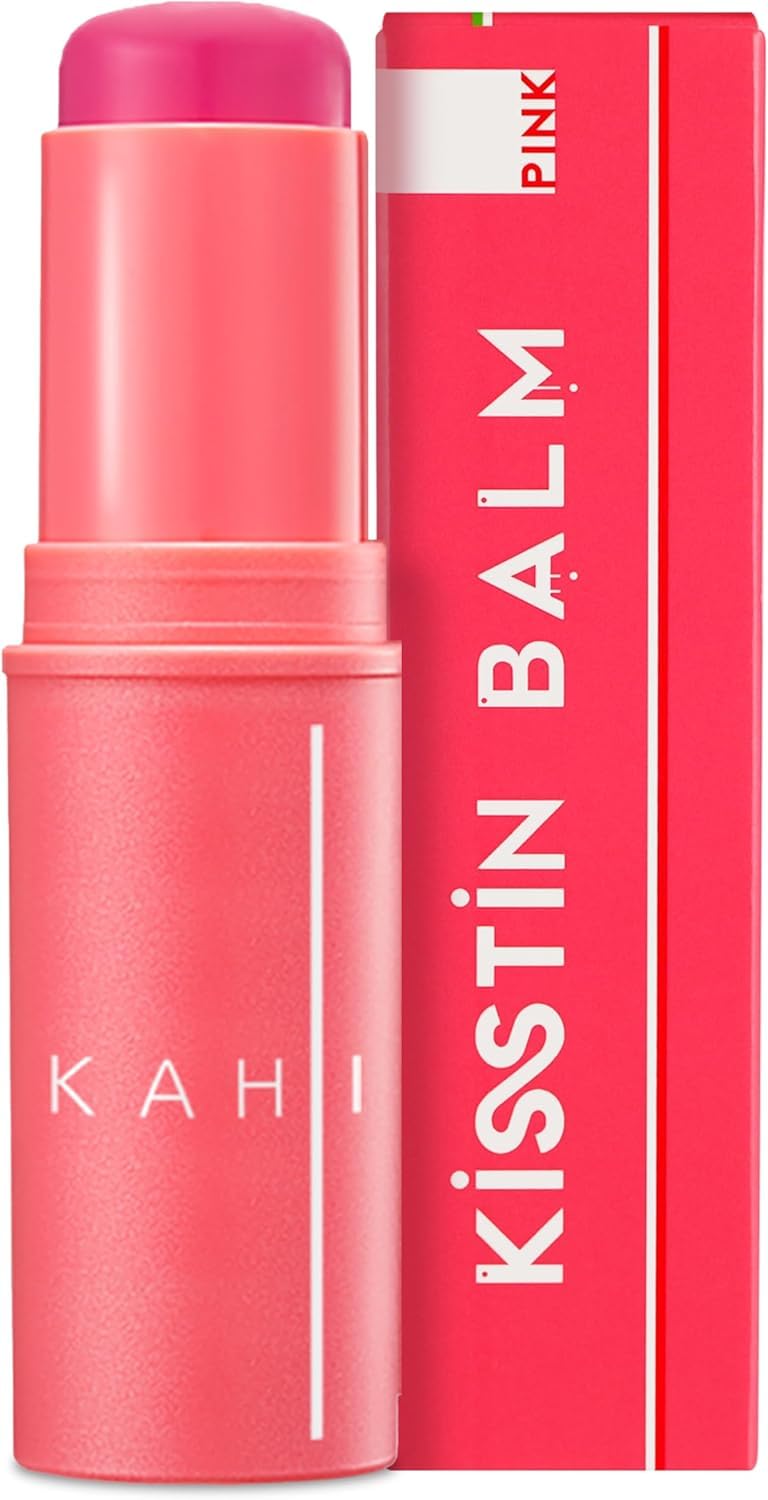 HotKAHI Wrinkle Bounce Multi Balm Stick | PDRN Collagen Wrinkle Stick | Korean Skin Care |All-in-One Hydrating Lip Balm Eye Cream Neck Cream Make Up Base & Face Mist Moisture Balm