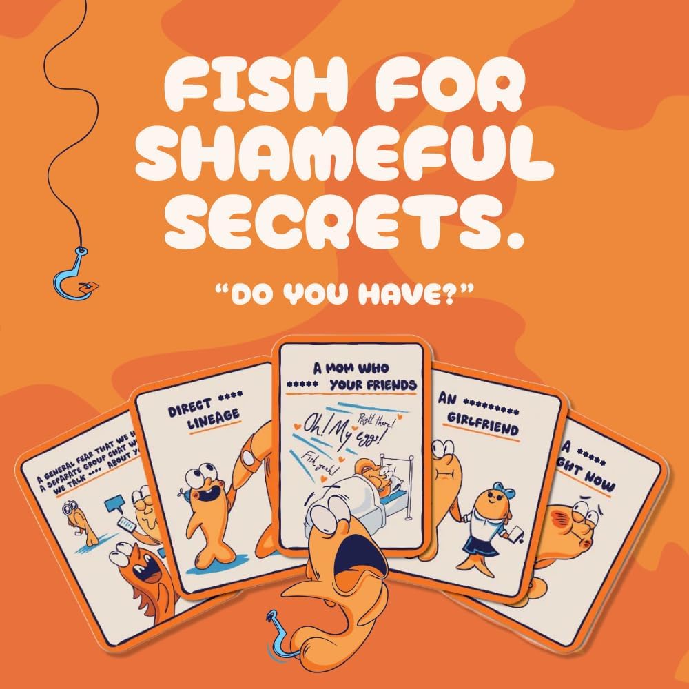 HotGo F Yourself! Grown Up Go Fish Card Game, Funny Gag Gift Card Deck | 52 Playing Card Deck of 13 Unique Pairs, 2+ Players, Funny Party Game for Game Night, Bachelorette Parties, Travel, Camping