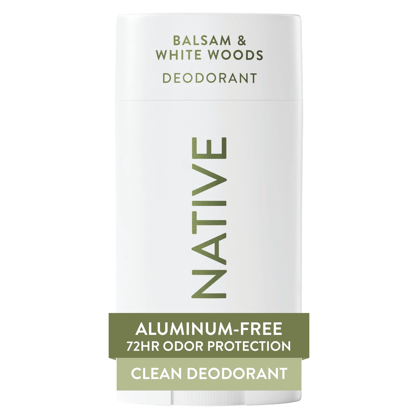 HotNative Deodorant Contains Naturally Derived Ingredients, 72 Hour Odor Control, Deodorant for Women and Men, Aluminum Free, Unscented 2.65oz