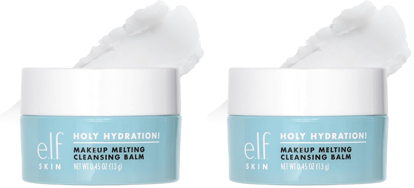 Hote.l.f. SKIN Holy Hydration! Makeup Melting Cleansing Balm, Face Cleanser & Makeup Remover, Infused with Hyaluronic Acid to Hydrate Skin