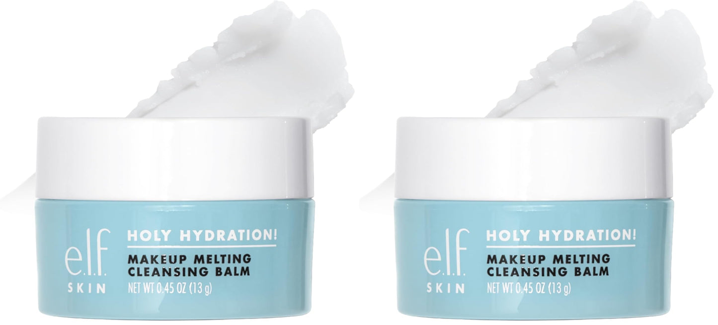 Hote.l.f. SKIN Holy Hydration! Makeup Melting Cleansing Balm, Face Cleanser & Makeup Remover, Infused with Hyaluronic Acid to Hydrate Skin