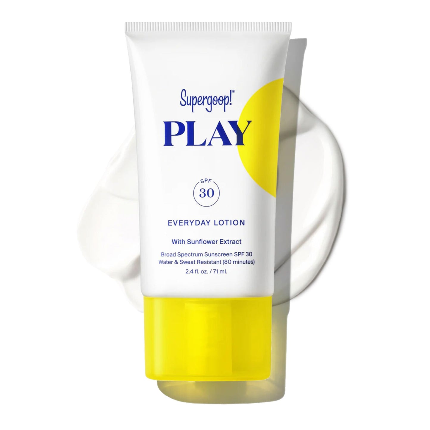 HotSupergoop! PLAY Everyday Lotion - Broad Spectrum Body & Face Sunscreen - Great for Active Days - Fast Absorbing, Water & Sweat Resistant