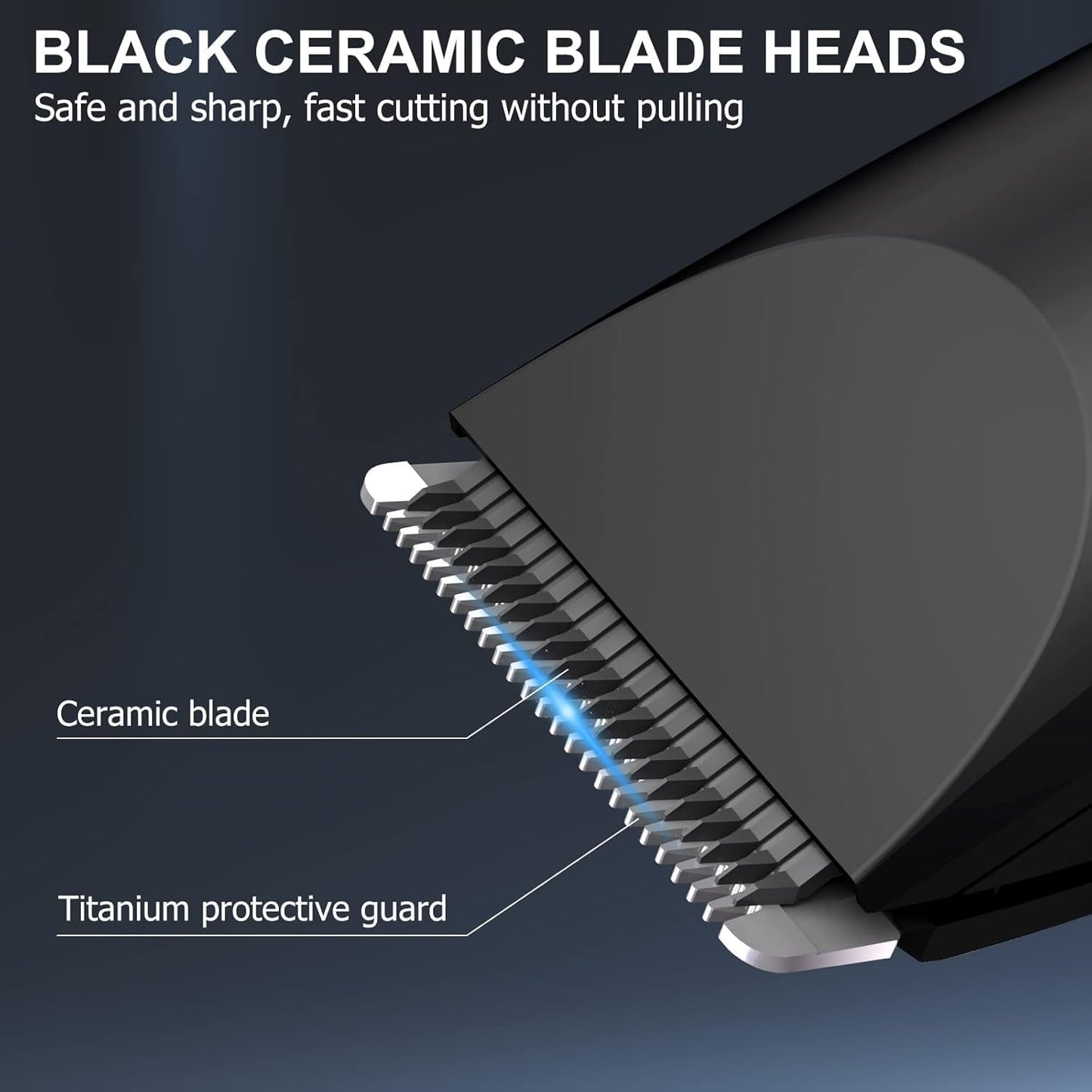 HotOLOV Electric Body Hair Trimmer - Groin Trimmer for Men - Bikini Trimmer Women - Wet/Dry Shaver Groomer, Replaceable Ceramic Blade Heads, USB Recharge Dock, Waterproof Hygiene Razor,Black