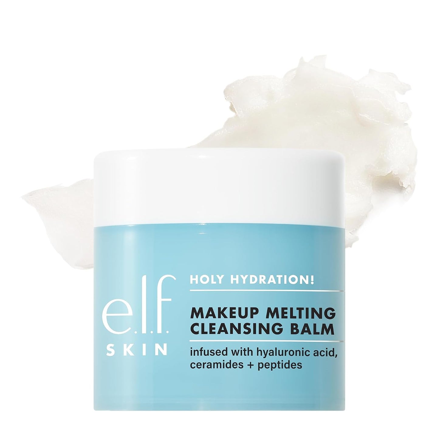 Hote.l.f. SKIN Holy Hydration! Makeup Melting Cleansing Balm, Face Cleanser & Makeup Remover, Infused with Hyaluronic Acid to Hydrate Skin