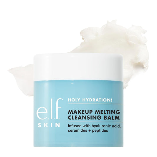 Hote.l.f. SKIN Holy Hydration! Makeup Melting Cleansing Balm, Face Cleanser & Makeup Remover, Infused with Hyaluronic Acid to Hydrate Skin