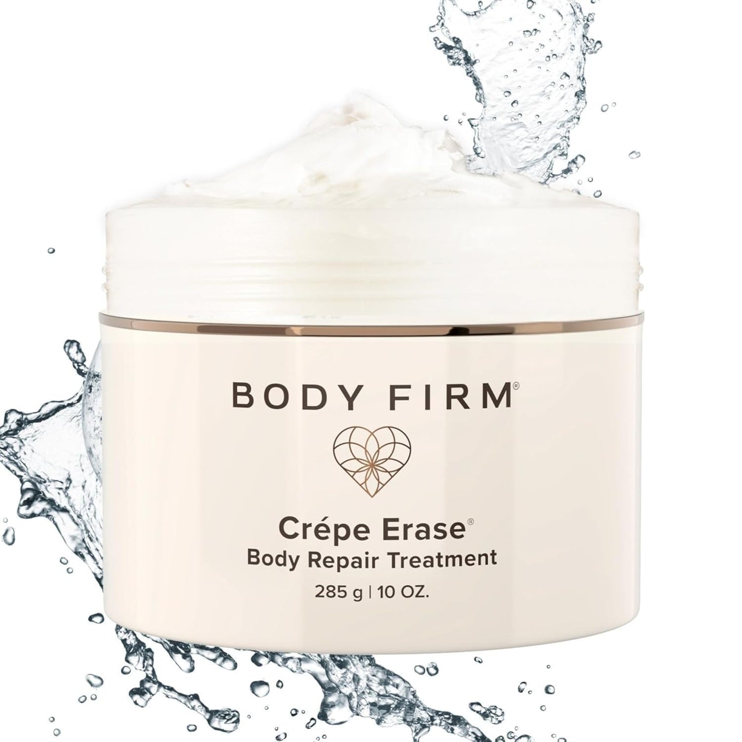 HotBODY FIRM Crepe Erase Body Repair Treatment, Anti-Aging Wrinkle Cream, Support Skins Natural Elastin & Collagen Production - 10oz