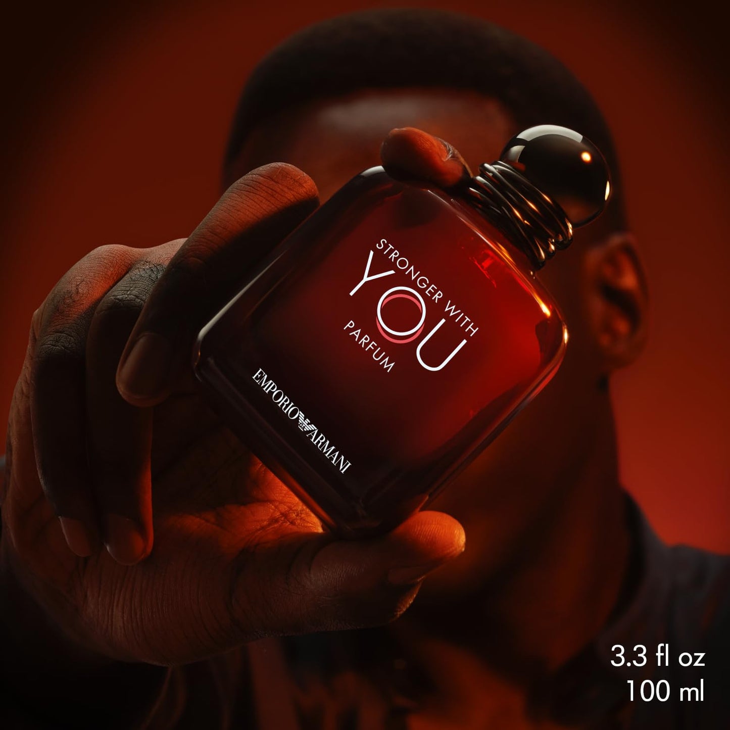 Hot Armani Beauty - Stronger With You - Parfum - Cologne for Men - Woody & Ambery Fragrance - Rum, Bergamot, Lavendar, Cedarwood, and Vanilla Notes