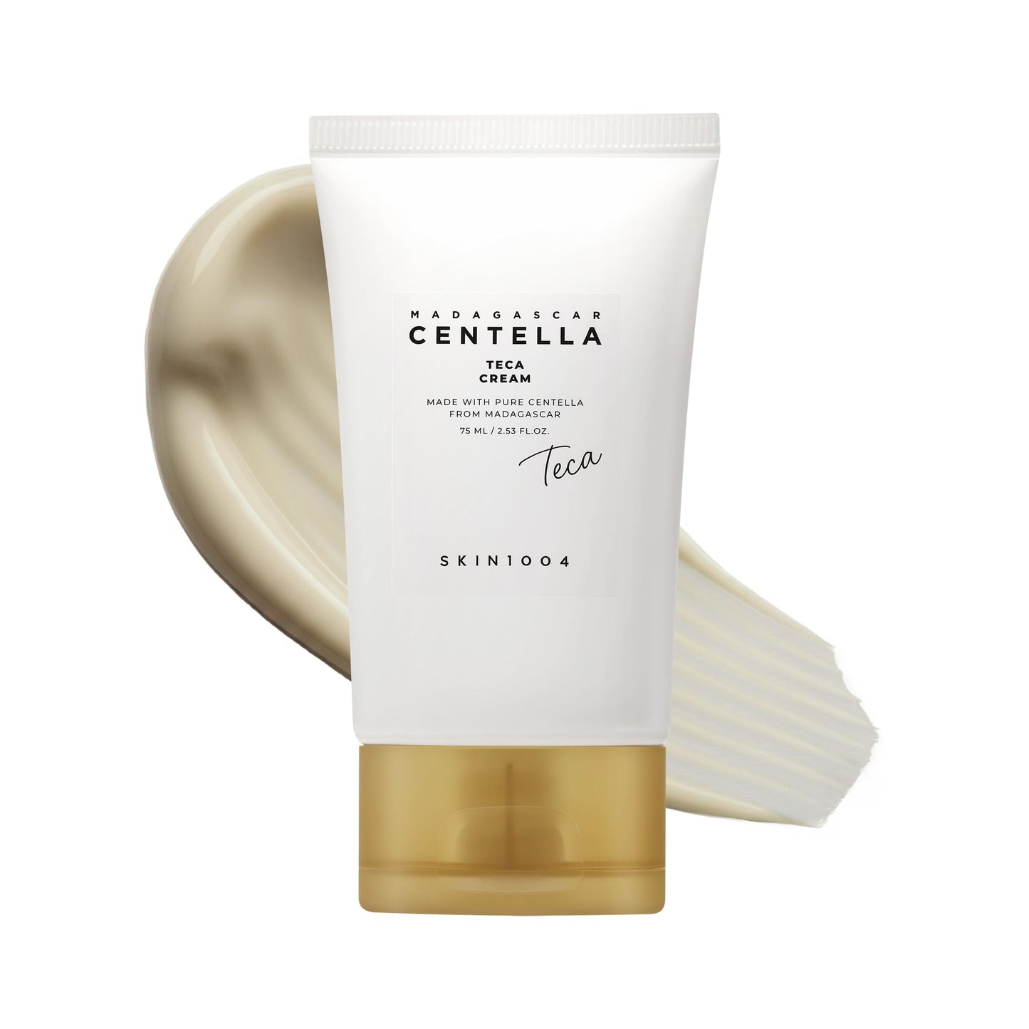 HotSKIN1004 Centella Soothing Cream, Face Moisturizer with Centella Asiatica, Korean Centella Moisturizer Cream for Soothing & Skin Barrier Support, Cica Gel Cream, Korean Skin Care, 2.53 fl.oz / 75ml