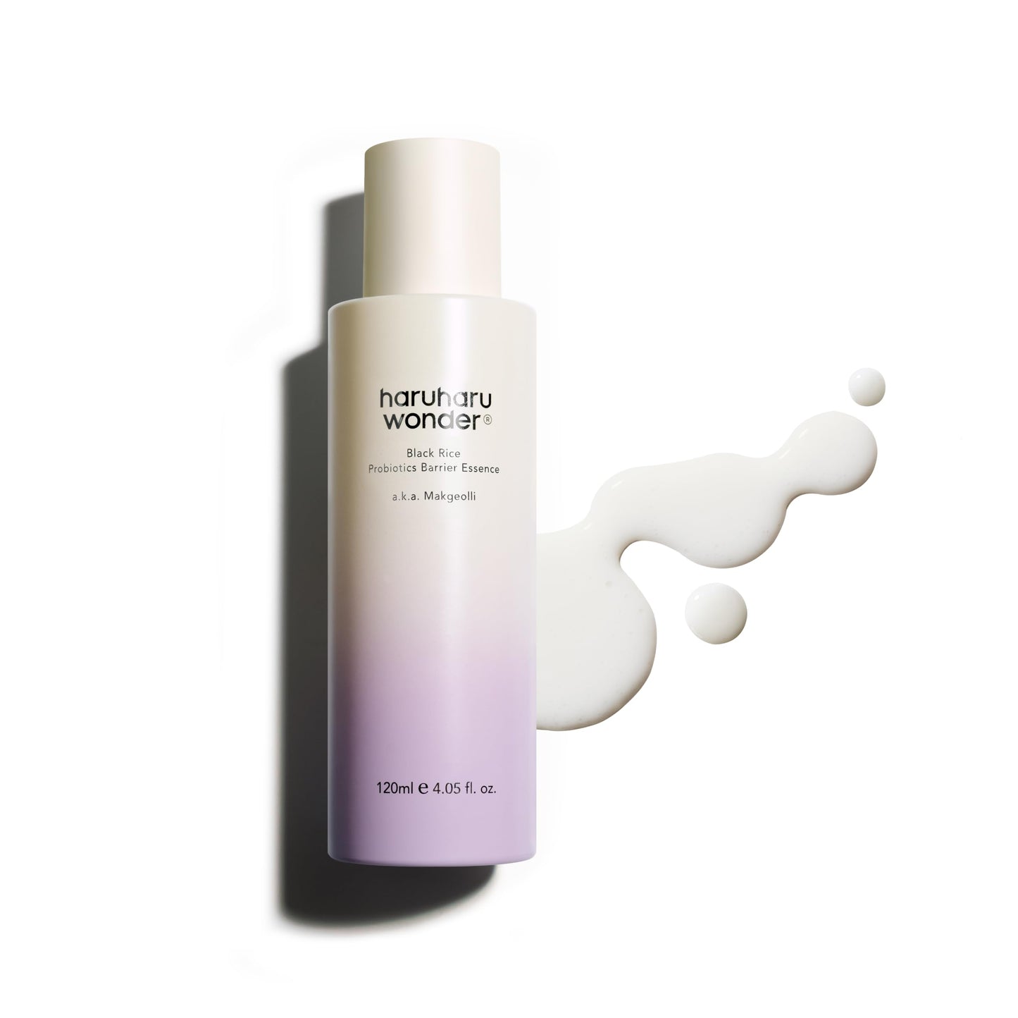 Hotharuharu Wonder Black Rice Probiotics Barrier Essence, 4.05 fl.oz, Skin Flooding & Layering, Strengthens Skin Barrier, Moisturizes, Glowy Radiant Skin, Non-Comedogenic, Vegan Korean Skincare