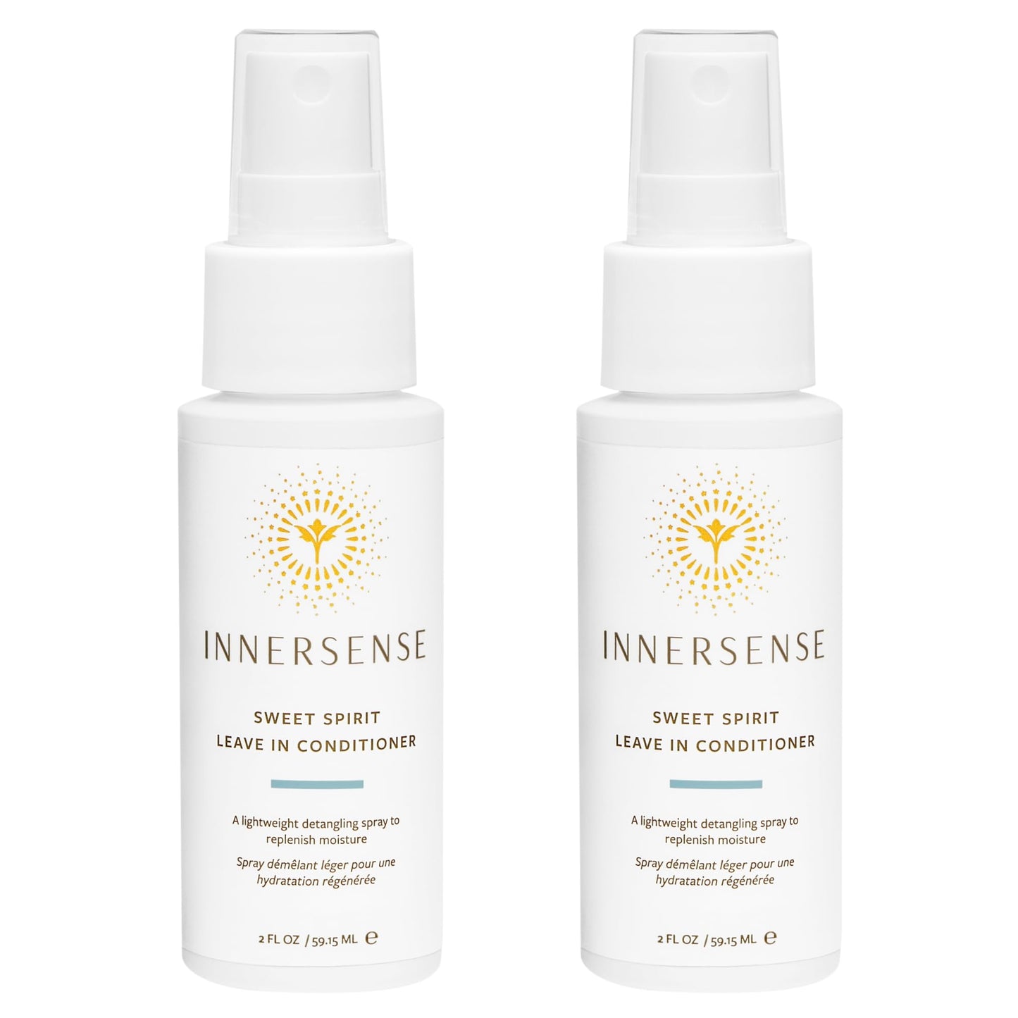 HotINNERSENSE Organic Beauty - Natural Sweet Spirit Leave-In Conditioner | Non-Toxic, Cruelty-Free, Clean Haircare (Full Size, 10 fl oz | 295 ml)