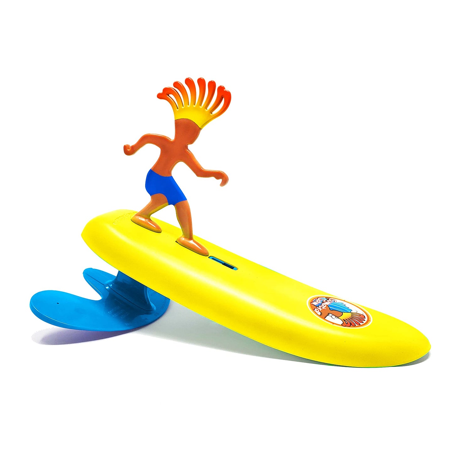 Hot Surfer Dudes Classics Wave Powered Mini-Surfer and Surfboard Toy - Hanalei Harry