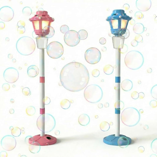 Hot 2Pack Bubble Machine for Kids, Rechargable Bubble Maker Bubble Toys with Light, Outdoor Battery Bubbles Blower Machine for Wedding Birthday Party