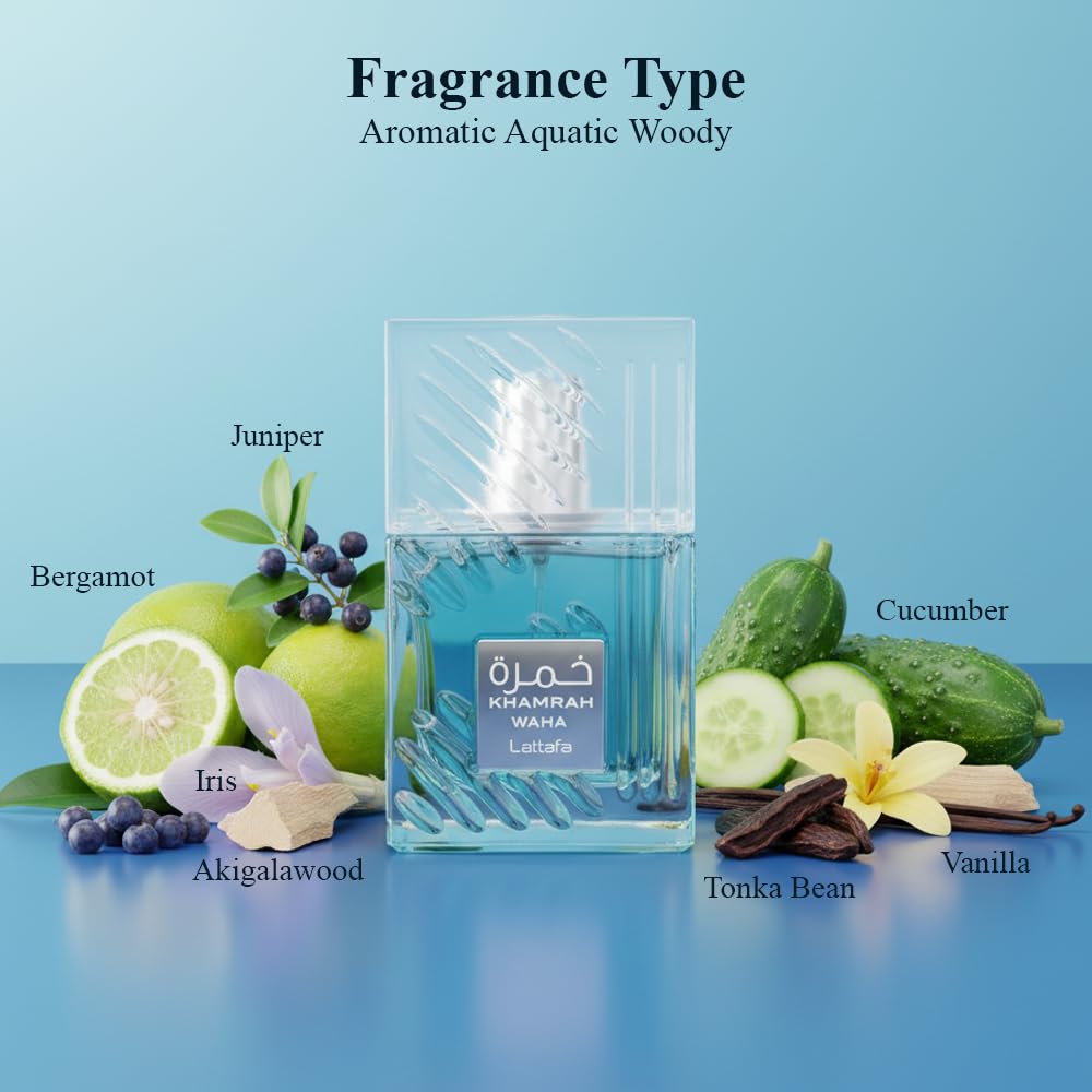 Hot Lattafa Khamrah Waha Unisex EDP 100ml/3.4oz