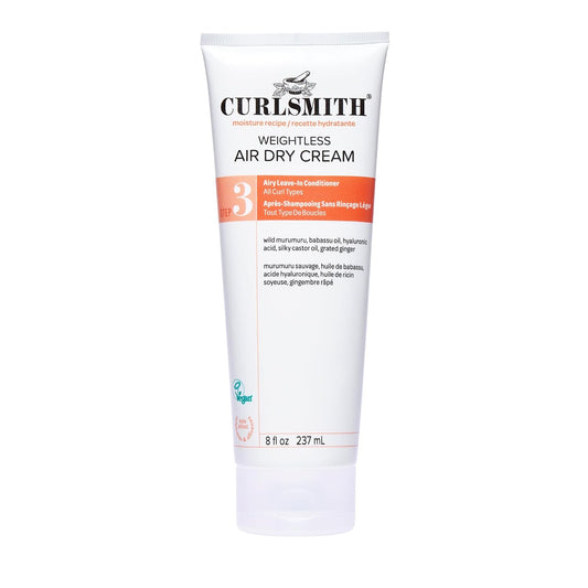 HotCURLSMITH Weightless Air Dry Cream for Hair, Hydrating and Detangling, Leave In Conditioner for Curly Hair, For All Curl Types, Vegan & Cruelty-free
