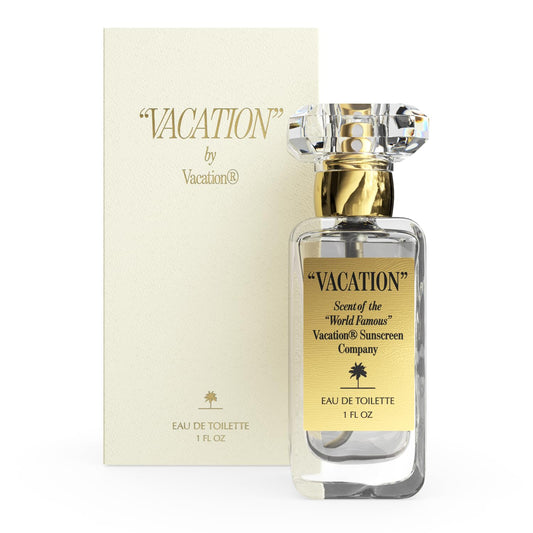 Hot Vacation by Vacation Eau de Toilette Perfume for Women, 1 Fluid Ounce - Beach Coconut Summer Fragrance, Travel Size Spray