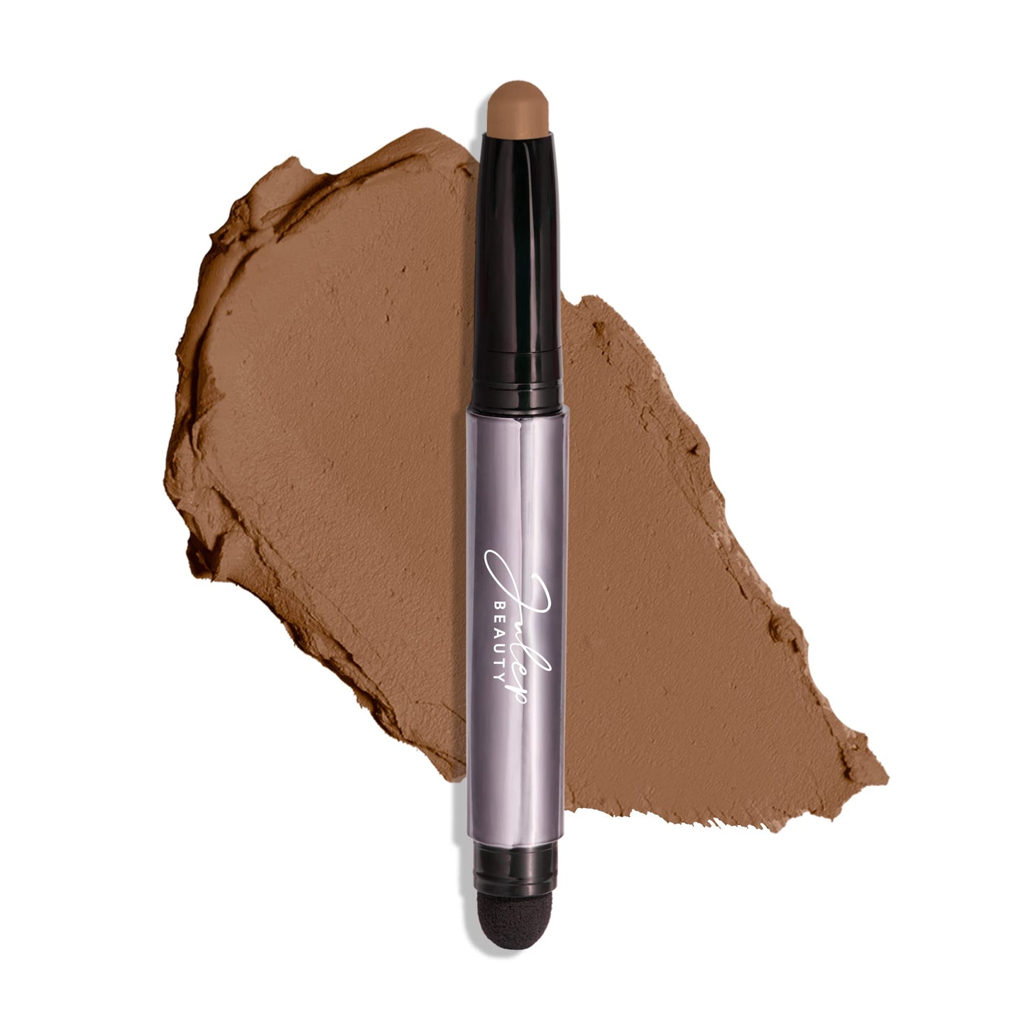 HotJulep Eyeshadow 101 Cream-to-Powder Waterproof Eyeshadow Stick – Champagne Shimmer – Long-Lasting, Buildable, Crease-Proof, Cruelty Free, Shimmer Finish with Built-In Smudger