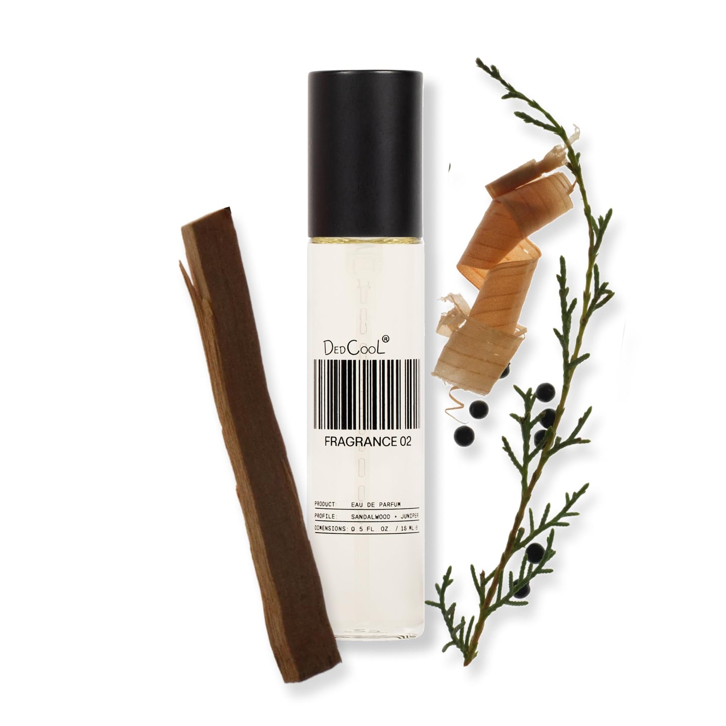 Hot DedCool, Eau de Parfum, Xtra Milk, Travel Size Perfume, 15 mL | Bergamot, white musk & amber notes, clean unisex scent, non-toxic & vegan