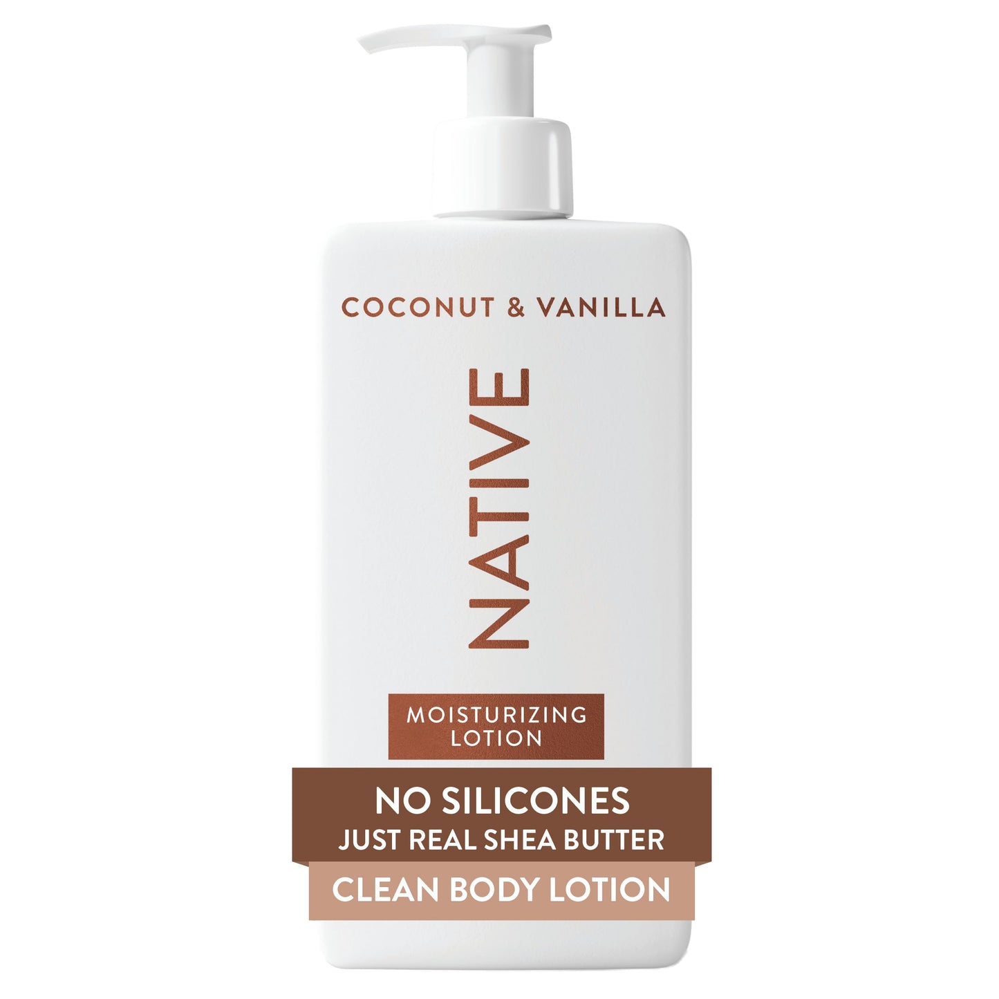 HotNative Body Lotion, Coconut & Vanilla, 48-Hour Hydration for Dry & Sensitive Skin, Made with Plant-Based Moisturizers like Shea Butter, Silicone & Paraben Free, 16.5 fl oz