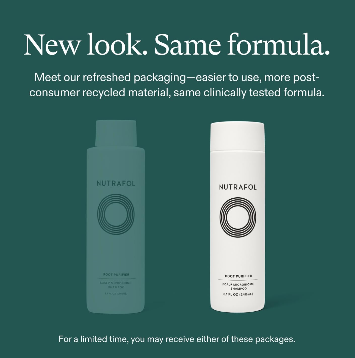 HotNutrafol Shampoo, Cleanse and Hydrate Hair and Scalp, Improves Hair Volume, Strength and Texture, Physician-formulated for Thinning Hair, Color Safe, Sulfate Free