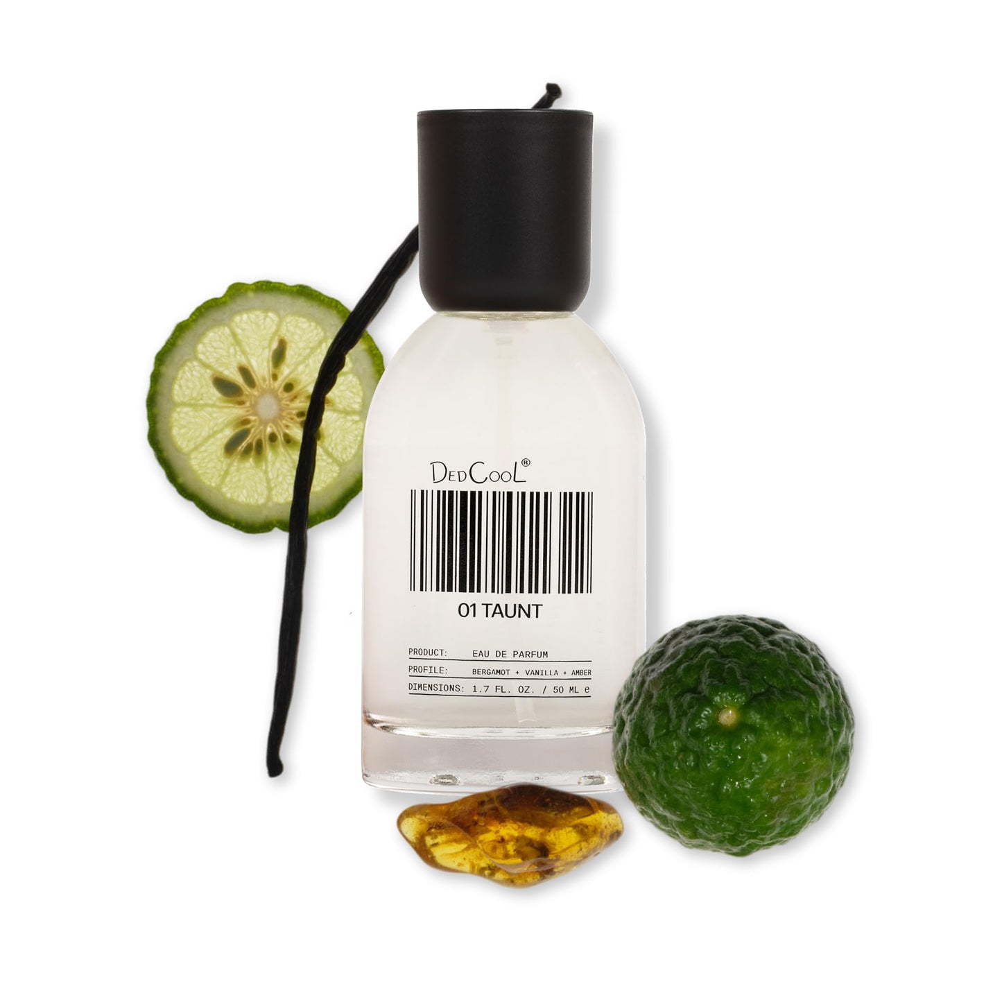 Hot DedCool, Eau de Parfum, Xtra Milk, Clean Unisex Fragrance, 1.7 fl oz | Bergamot, white musk & amber notes, non-toxic & vegan